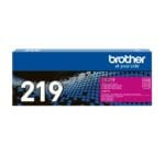 El Cartucho Toner Brother TN-219M Magenta, Es Compatible Con Impresora Brother L3560, L3760, L3280, Con Rendimiento 1,200 Páginas.