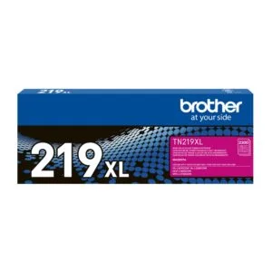 El Cartucho Toner Brother TN-219XLM Magenta, Es Compatible Con Impresora Brother L3560, L3760, L3280, Con Rendimiento 2,300 Páginas.