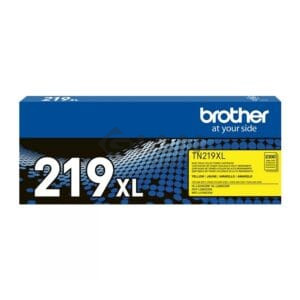 El Cartucho Toner Brother TN-219XLY Yellow, Es Compatible Con Impresora Brother L3560, L3760, L3280, Rendimiento 2,300 Págs.