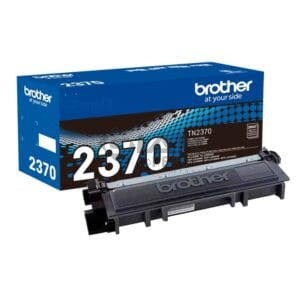 El Cartucho de Toner Brother TN-2370 Black, Es Compatible Con Impresora Brother HL-L2360DW/ DCP L2540DW, Rendimiento 2,600 Páginas.