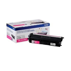 El Cartucho Toner Brother TN-419M Magenta, Es Compatible Con Impresora Brother MFC-L8900CDW, Con Rendimiento 9,000 Páginas.