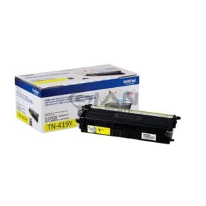 El Cartucho Toner Brother TN-419Y Yellow, Es Compatible Con Impresora Brother MFC-L8900CDW, Con Rendimiento 9,000 Páginas.