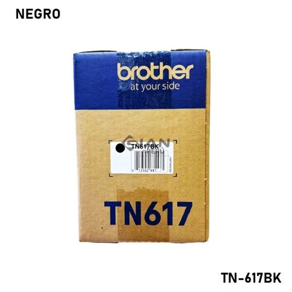Compra el Tóner Brother TN-617BK Negro Original. Para HL-L8570CDW, HL-L8730CDW, DCP-L8630CDW y MFC-L8970CDW.