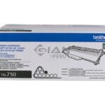 El Cartucho de Toner Brother TN-750 Black, Es Compatible Con Impresora Brother HL-5450, MFC8910DW, MFC 8950DW, 8,000 Páginas.