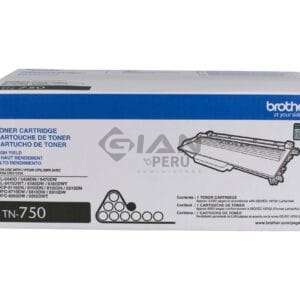 El Cartucho de Toner Brother TN-750 Black, Es Compatible Con Impresora Brother HL-5450, MFC8910DW, MFC 8950DW, 8,000 Páginas.