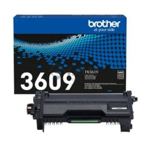 El Cartucho Toner Brother TN3609 Black, Es Compatible Con Impresora Brother DCPL5510DN, DCPL5660DN, Rendimiento 3,000 Páginas.