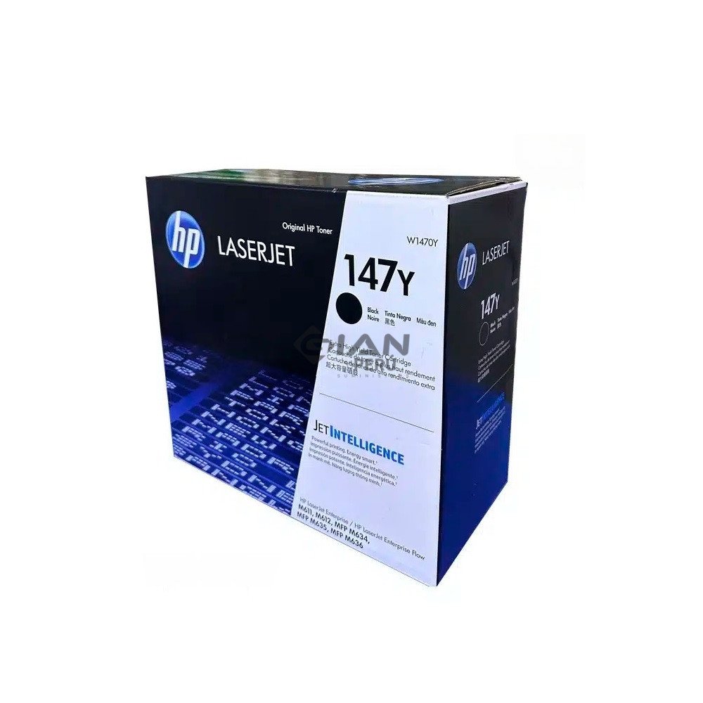 Compra Tóner HP 147Y W1470Y Original Negro. Rendimiento aprox. 42,000 páginas y tecnología JetIntelligence para impresión profesional.