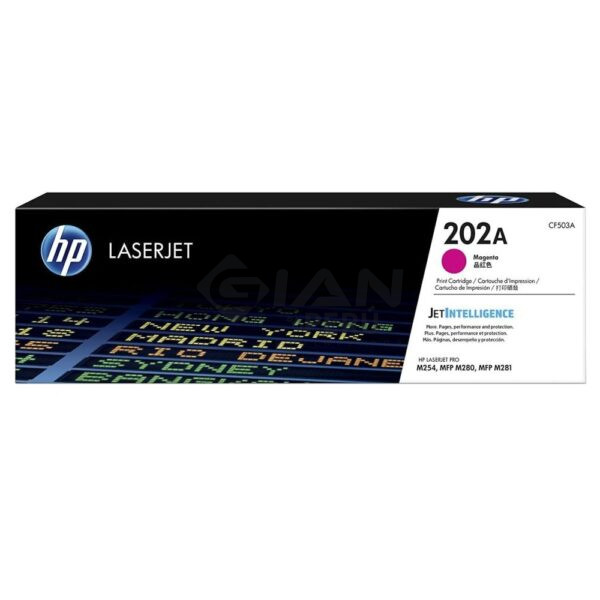 toner-hp-202a-magenta-cf503a-para-lj-pro-m254-m280-m281 El Cartucho Tóner Hp 202A Magenta CF503A, Es Compatible Con Impresora Hp Laserjet Pro M254/ M280/ MFP M281, Rendimiento 1300 Págs.