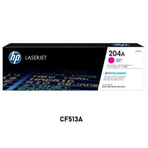 Compra Tóner HP 204A Magenta CF513A Original. Rendimiento 900 páginas, calidad profesional y tecnología JetIntelligence.