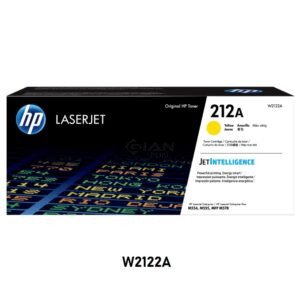 Tóner HP 212A Yellow W2122A Original para M554, M555 y M578. Rendimiento de hasta 4,500 páginas. Compra tóner HP en Perú.