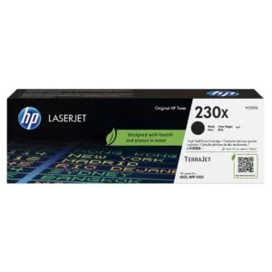 El Cartucho de Toner Hp 230X Black W2300X, Es Compatible Con Impresora Hp LaserJet Pro 4203, MFP 4303FDW, Rendimiento 7,500 Págs.