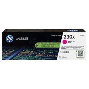 El Cartucho de Toner Hp 230X Magenta W2303X, Es Compatible Con Impresora Hp LaserJet Pro 4203, 4303FDW, Con Rendimiento 5,500 Págs.