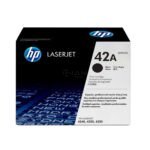 Tóner HP 42A Negro Q5942A original, rendimiento hasta 10,000 páginas. Compatible con HP LaserJet 4240, 4250 y 4350. Compra online en Perú.