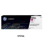 Compra Toner HP 826A Magenta CF313A original. Rendimiento 31,500 páginas. Compatible con HP LaserJet Enterprise M855.