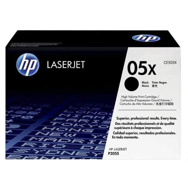 toner-hp-ce505x-05x-laserjet-p2035-p2055-black El Cartucho Toner Hp CE505X Black 05X, Es Compatible Con Impresora HP LaserJet P2035/ P2055D / P2050, Con Rendimiento 6,500 Páginas.