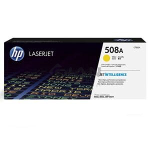 El Cartucho Toner Hp CF362A Yellow 508A, Es Compatible Con Impresora Hp LaserJet Enterprise M552/M553dn/M553dh/M577dn, 5,000 Páginas.