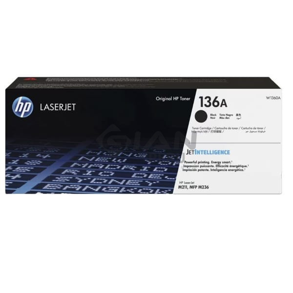 toner-hp-w1360a-136a-laserjet-m211-black-1150pag El Cartucho Toner Hp W1360A 136A Negro, Es Compatible Con Impresoras hp M211| mfp 236| M233| M234DW, Rendimiento De 1,150 Páginas.