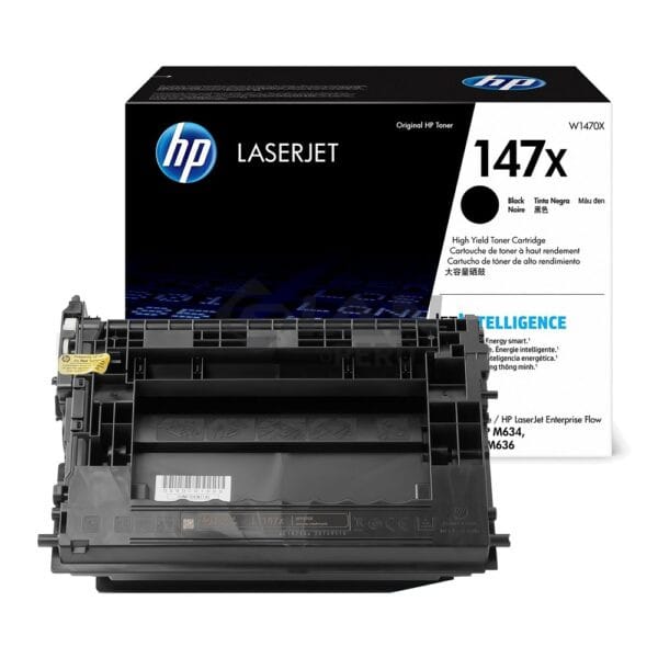 El Cartucho Toner Hp W1470X Black 147X, Es Compatible Con Impresora Hp LaserJet M610/ M612/ M635, Con Rendimiento 25,200 Páginas.