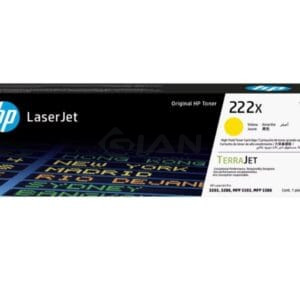 Toner HP W2222X (222X) Yellow, Para impresoras LaserJet Pro 3201 |3204| 3303 | MFP 3288DN | 3388SDW | 3388FDW, Rendimiento 2500Pag.