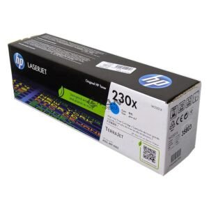 Tóner HP W2301X Cian 230X original de alto rendimiento, hasta 5,500 páginas. para con HP LaserJet Pro 4203 y MFP 4303. ¡Consulta stock!