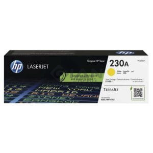 El Cartucho de Toner Hp 230A Yellow W2302A, Es Compatible Con Impresora Hp LaserJet Pro 4203, 4303FDW, Rendimiento 1,800 Págs.