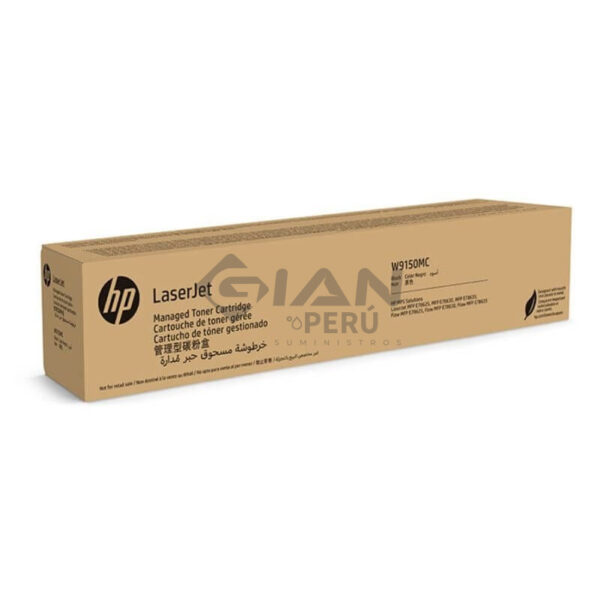 Cartucho de Toner Hp W9150MC Negro, Es Compatible Con Impresoras Managed MFP E7782dn, E77822dn, E77830dn, E77822z, 29,000 Págs.