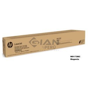 El Cartucho Toner Hp W9173MC Color Magenta LaserJet, Es Compatible con Impresora Managed Flow MFP E77822 / E77830 45,000 páginas.