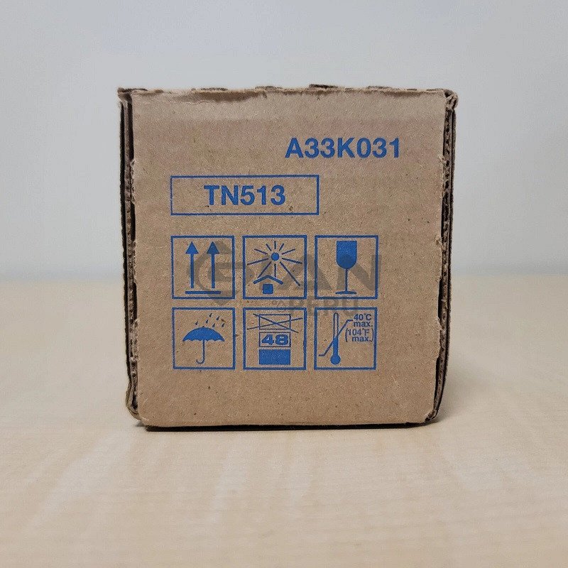 Compra el Tóner Konica Minolta TN-513 Negro para Bizhub 454e y 554e. Rendimiento de hasta 24,400 páginas, impresión profesional.