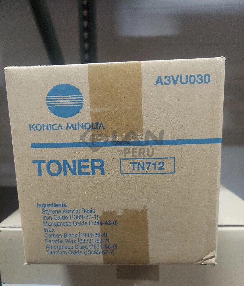 Compra el Tóner Konica Minolta TN-712 Negro para Bizhub 654, 654e, 754 y 754e. Rendimiento de 40,800 páginas, calidad profesional y máxima.