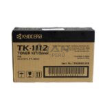 El Cartucho De Toner Kyocera TK-1112 Black, Es Compatible Con Impresoras Kyocera fs-1040 | fs-1020mfp, Rendimiento De 2,500 Páginas.