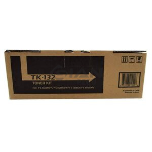 El Cartucho De Toner Kyocera TK-132 Black, Es Compatible Con Impresoras Kyocera FS-1028mfp | FS-1128mfp | DP FS-1300d | FS-1350dn, 7.2k