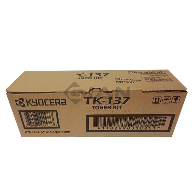 El Cartucho De Toner Kyocera TK-137 Black, Es Compatible Con Impresoras Kyocera KM-2810 | KM-2820, Rendimiento 7.200 Páginas.