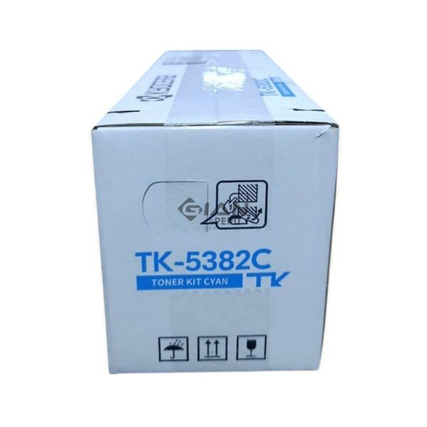 Compra Tóner Kyocera TK-5382C Cyan original. Rendimiento de hasta 10,000 páginas. Compatible con MA4000cifx, MA4000cix y PA4000cx.