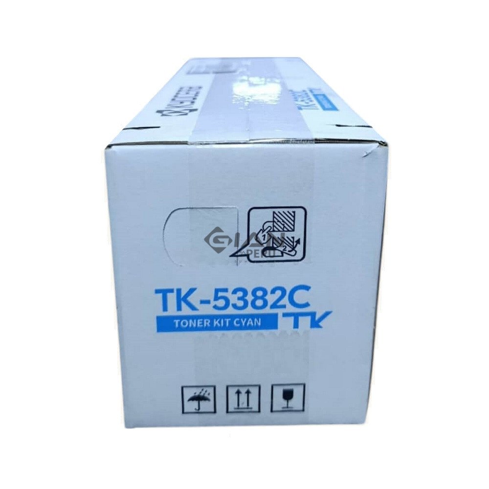 Compra Tóner Kyocera TK-5382C Cyan original. Rendimiento de hasta 10,000 páginas. Compatible con MA4000cifx, MA4000cix y PA4000cx.