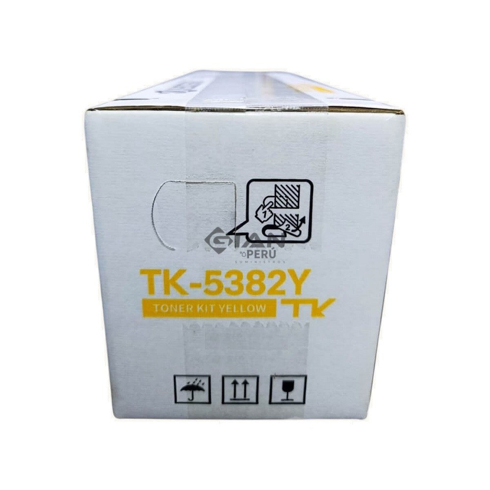 Compra Tóner Kyocera TK-5382Y Yellow original. Rinde hasta 10,000 páginas. Compatible con MA4000cifx, MA4000cix y PA4000cx.