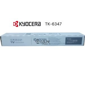 Compra el Tóner Kyocera TK-6347 Negro Original. Compatible con equipos TASKalfa 4004i, 5004i, 6004i y 7004i. Calidad garantizada.