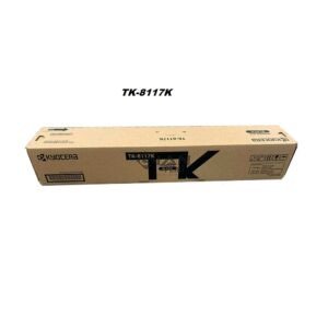 Compra el Tóner Kyocera TK-8117K Negro Original. Compatible con impresoras Kyocera ECOSYS M8124cidn y M8130cidn. 12,000 Páginas.