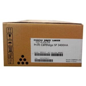 Compra el Tóner Ricoh SP 3400HA Negro original 406465. Compatible con impresoras Ricoh SP 3400, SP 3410. Rendimiento 5,000 páginas.