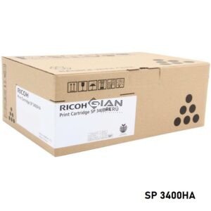 Compra el Tóner Ricoh SP 3400HA Negro original 406465, Para impresoras Ricoh SP 3400, SP 3410. Rendimiento hasta 5,000 páginas.