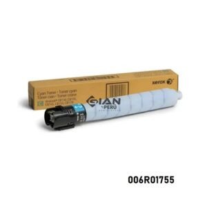 Tóner Xerox 006R01755 cian con rendimiento de hasta 28.000 páginas para equipos Xerox AltaLink C8130 y C8135. Consulta disponibilidad.