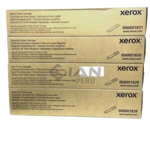 El Cartucho Toner Xerox Cyan, magenta, yellow, black, Es Compatible Con Impresora Xerox VersaLink C7120 / C7125 / C7130.