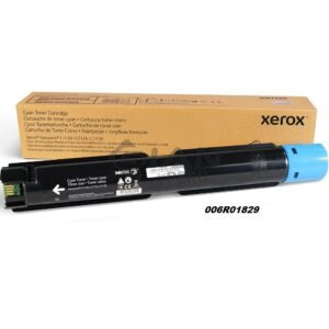 El Cartucho Toner Xerox 006R01829 Cyan, Es Compatible Con Impresora Xerox VersaLink C7120 / C7125 / C7130, Rendimiento 18,500 Páginas.
