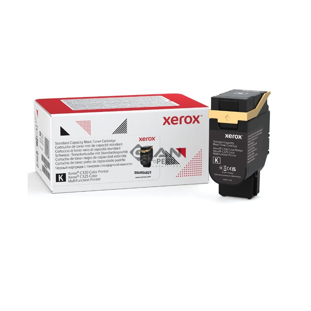 Tóner Xerox 006R04827 negro de 2.200 páginas para C320 y C325V. Consulta precio, stock y envíos a todo el Perú.