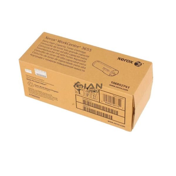 toner-xerox-106r02741-negro-workcentre-3655-original Tóner Xerox 106R02741 negro de 25.900 páginas para WorkCentre 3655 y 3655i. Consulta precio, disponibilidad y envíos a todo el Perú