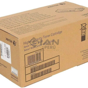El Cartucho De Toner Xerox 106R03621 Black , Es Compatible Con Impresoras Xerox phaser 3330 | Wc 3335 | 3345, con Rendimiento 8.500 Págs.