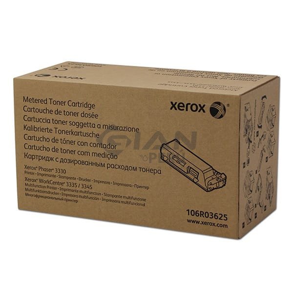 toner-xerox-106r03625-metered-phaser-3330-wc-3335-3345-negro El Cartucho De Toner Xerox 106R03625 Black, Es Compatible Con Impresoras Xerox Phaser ® 3330| Wc ® 3335 | 3345, con Rendimiento 11k.