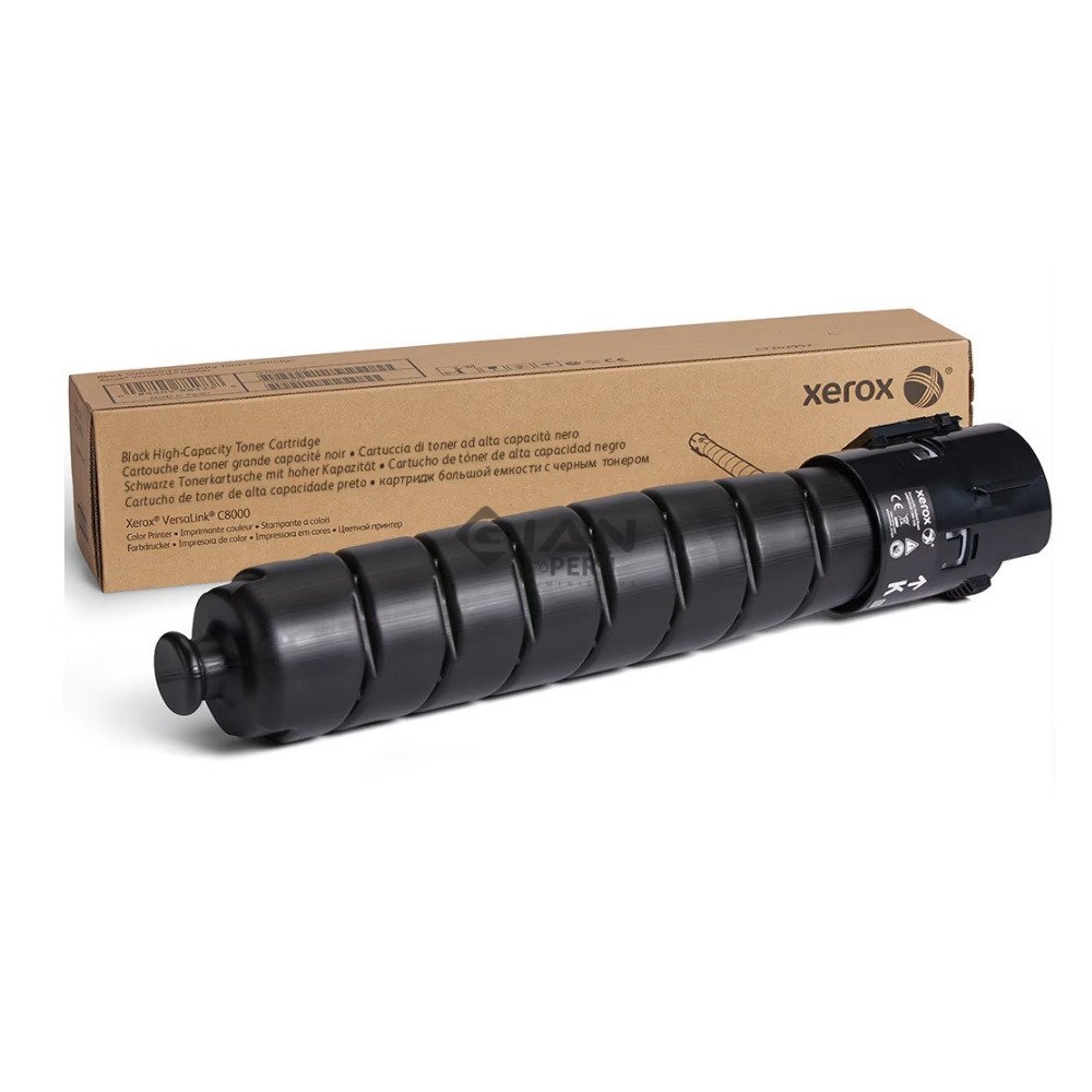 Tóner Xerox 106R04057 negro original de alta capacidad para VersaLink C8000. Rendimiento de 20.900 páginas. Consulta stock y envíos.