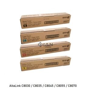 Tóner Xerox de para AltaLink C8030, C8035, C8045, C8055 y C8070. Consulta stock y envíos.