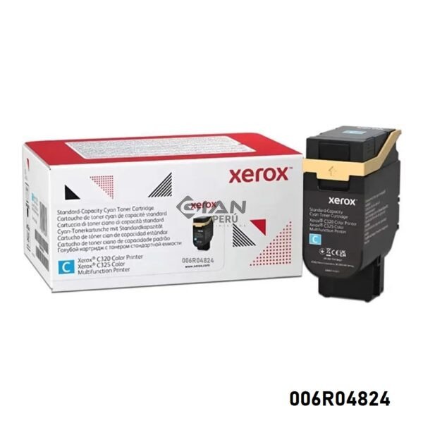 Tóner Xerox 006R04824 cian de 1.800 páginas para C320 y C325V. Consulta precio, stock y envíos a todo el Perú