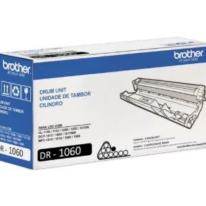 La Unidad de Imagen Brother DR-1060 Black, Es Compatible Con Impresora Brother HL-1112/ DCP-1512, Con Rendimiento 10,000 Páginas.